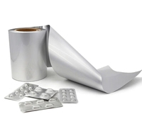 Feuille de blister PTP simple pour sceller l'encre à base d'eau avec des feuilles de pvc pour tablette et capsules d'emballage