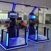 Simulateur de réalité virtuelle virtuel 9d, 8mm, 360 degrés, tapis de course vr pour borne d'arcade de réalité virtuelle