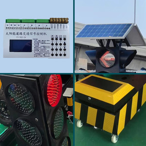 Semáforo Portátil Solar Chuang An Yue CS-SW-409-300C 12V con Señalización de Flecha de Control Inteligente para Seguridad Vial - Product Image 4