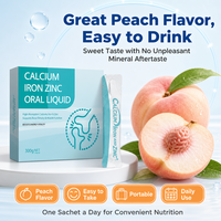 Boisson Énergétique Nutrition Sportive Calcium Fer Zinc 10mL 50 Sachets Complément Minéral Liquide pour Enfants OEM