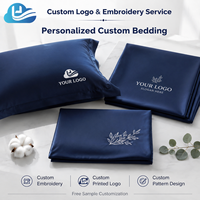 Ensemble de literie haut de gamme écologique toutes saisons, couleur unie, approuvé ISO9001, audité BSCI, 400TC, taille personnalisée, vente en gros, Cloudland