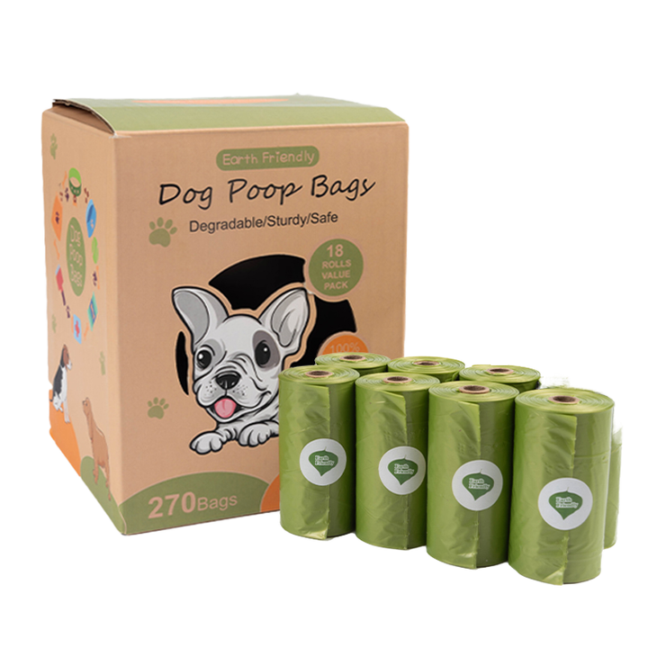 Poop100gs with Logo Chengbei Poop Bags Purple Poop Bags for Dogs Pet
