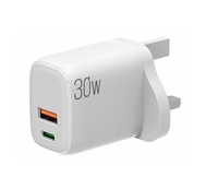 Chargeur rapide 30W GaN PPS adaptateur usb Mini USB C PD QC chargeur mural pour téléphone portable iPad tablette iphone16