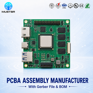 เครื่องมอนิเตอร์ผู้ป่วย Mu Star ได้รับการรับรองมาตรฐาน ISO 13485 แผงวงจรพิมพ์ทางการแพทย์แบบหลายชั้นสำหรับโรงพยาบาล หน่วยไอซียู เครื่องติดตามสัญญาณชีพ คลินิกวินิจฉัย PCBA - Product Image 6