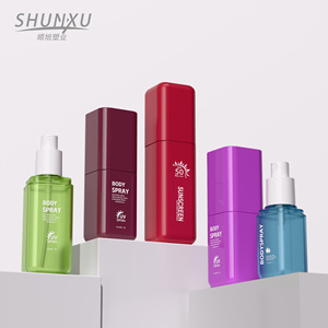 Nouvelle conception de flacon pulvérisateur pour soin du <span class=keywords><strong>visage</strong></span>, <span class=keywords><strong>tonique</strong></span>, brume, 80 ml, 100 ml, 120 ml, en plastique PET, pour crème solaire, hydratant, emballage - Product Image 6