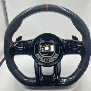 Volant en fibre de carbone personnalisé DOS pour <span class=keywords><strong>Mercedes</strong></span> pour AMG Nouveau 809 2006-2024 C200 C260 Sl63 <span class=keywords><strong>G63</strong></span> W211W204 W205 W213 GLE GLS W219 - Product Image 3