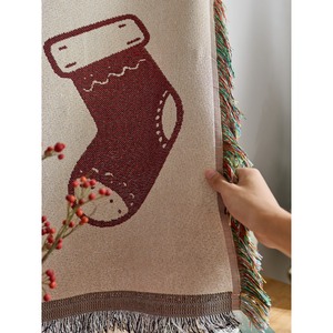 Textiles de maison personnalisé maison canapé couverture tissé <span class=keywords><strong>tapisserie</strong></span> couverture avec gland extérieur pique-nique couverture - Product Image 2