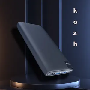 Kozh Eric Ye высокой емкости мини тонкий 20000 мАч 10000 мАч Usb 22,5 Вт Быстрая зарядка Мобильный Powerbank Портативное зарядное устройство Power Bank