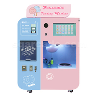 Distributeur mobile de bonbons à fleurs fonctionnant avec des pièces de monnaie aux philippines/distributeur automatique de barbe à papa/distributeurs intelligents