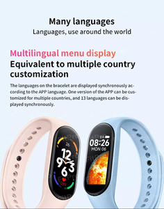 M7 pulsera inteligente M7 banda inteligente impermeable de los deportes Fitness Tracker <span class=keywords><strong>Reloj</strong></span> inteligente rastreador de actividad banda <span class=keywords><strong>7</strong></span> - Product Image 3
