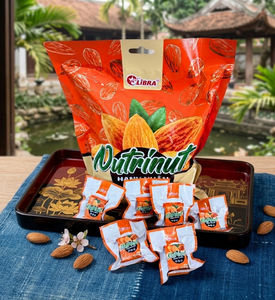 LIBRA Almond NutriNut Cereal Compressed Biscuits 195g Crunchy Texture Nutty Flavor Balanced Nutrition Premium <b>Snack</b> Option - Product Image 1