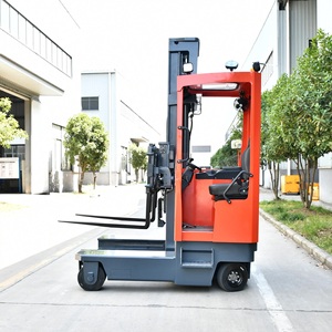Çok yönlü Forklift 4 yollu Forklift 2000kg 3000kg 4000kg elektrikli Forklift Max 6m 8m ayarlanabilir çatal - Product Image 6