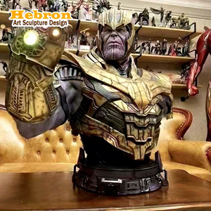 <span class=keywords><strong>Guantelete</strong></span> del Infinito de <span class=keywords><strong>Thanos</strong></span> de Hierro Pintado a Mano al por Mayor para Cosplay, Arma de Superhéroe, Disfraz de Navidad - Product Image 1