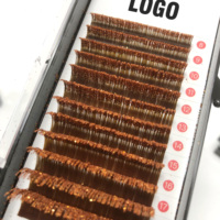 Extensions de cils scintillantes colorées : rose, vert, bleu, blanc, jaune, noir – Effet Bling Bling