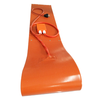 Chauffe-plaque et couverture chauffantes en silicone à tension personnalisée avec contrôle numérique de la température pour séchage de films DTF pour animaux de compagnie - Économie d'énergie