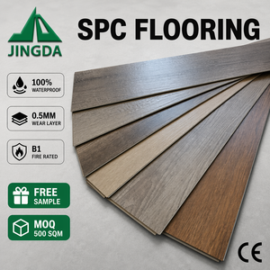 Revêtement <span class=keywords><strong>de</strong></span> sol SPC 3-8 mm, étanche, à âme rigide, collection multi-grains <span class=keywords><strong>de</strong></span> <span class=keywords><strong>chêne</strong></span>, design graphique pour résidentiel moderne et hôpital, piso SPC - Product Image 1