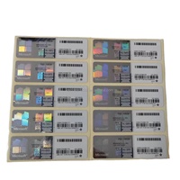 Licencia OEM Profesional Original con 6 Meses de Garantía, Activación Global en Línea, Etiqueta Plateada para Clave de Windows 11 Pro, 25 Códigos para PC, Etiqueta COA