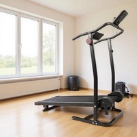 Caminadora Manual de Marca Privada ZB-WTP-5 con Logotipo Personalizado, Caminadora Plegable Sin Motor para Gimnasio en Casa, Compatible con OEM, MOQ Bajo, de Fábrica