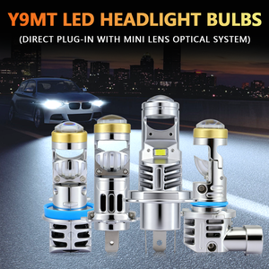 Mini ampoule LED pour phare de voiture, Plug-and-Play H4 12V 6000 lm 6000K, faisceau haut/bas, phare de conduite, étanche, adaptable à tous les véhicules - Product Image 4