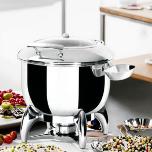 Station de soupe ronde avec vitrine et fond encapsulé - Product Image 5