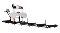Scierie à bande horizontale portable Wontide, prix direct usine, avec moteur à essence ou électrique, machine forestière