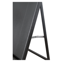 Panneau publicitaire pliable en plastique en forme de A, imperméable, support d'affiche portable, panneau publicitaire pour affichage intérieur et extérieur