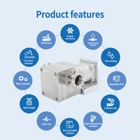 Pompe doseuse à engrenages à haut débit 42L/min |   Mini-moteur servo en acier inoxydable |   Pompe Junteng OEM personnalisée à 3 bars de pression