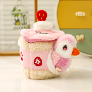 Mềm mini chim thú nhồi bông Đồ chơi chim sẻ Vẹt Chim cánh cụt Toucan phim hoạt hình chim yến đồ chơi sang trọng Dodo Keychain nhồi bông búp bê - Product Image 5