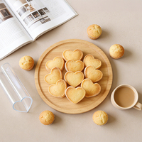 Vente en gros : Emporte-pièce en acrylique antiadhésif en forme de U de 3 cm, dispositif de refroidissement et de mise en forme, outils de pâtisserie, accessoires de cuisine