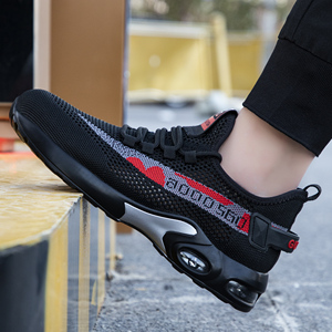 Chaussures de sécurité industrielles à embout d'acier, respirantes, pour la randonnée en plein air - Product Image 3