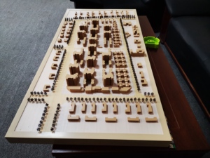 Modello a mano libera in legno, modello di progettazione architettonica <span class=keywords><strong>e</strong></span> pianificazione, semplice tavolo di sabbia a mano libera - Product Image 3