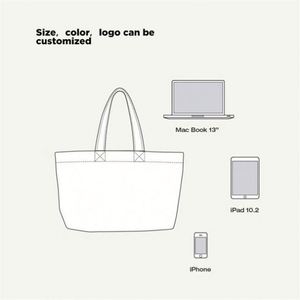 Bolsa de Lona Ecológica Personalizada 2025, Reutilizable, con Cierre de Hombro, para Compras, Almuerzo, Viajes, Regalo para Estudiantes, con Rayas - Product Image 5