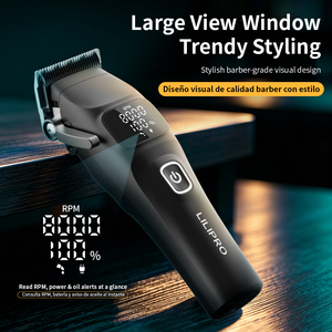 LILIPRO 2027 Nuovo Design di Fabbrica, Macchinetta Tagliacapelli Professionale Senza Fili per Barbiere, <span class=keywords><strong>Tosatrice</strong></span> per <span class=keywords><strong>Uomo</strong></span> con Lama Fade - Product Image 5
