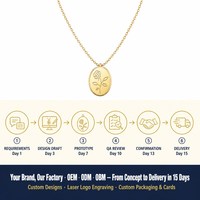 Collier pendentif irrégulier en forme de rose plaqué or 18 carats en acier inoxydable 2026, prêt à expédier, best-seller, pour femmes