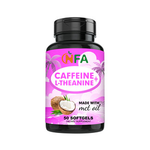 OEM Caffeine Softgel Capsules May Reduce Stress Symptoms & Support Mood Stability During Stress for Adults - Product Image 1