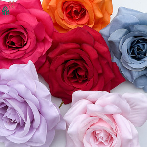 Roses artificielles en soie, décorations de mariage faites à la main, accessoires muraux floraux, décor de bouquet, style moderne - Product Image 2