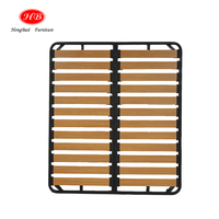Base de lit de plate-forme pliante de latte de bois d'assemblage robuste intelligente personnalisée de haute qualité en Chine
