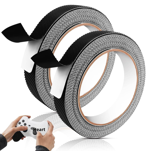 Polyurethane Acrylic Adhesive Single-Sided Rubber Grip Tape Black Handrail Anti-Slip Self-Adhesive Waterproof Heat-Resistant