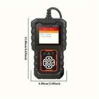 Araba OBD2 Tarayıcı Teşhis Cihazı Kod Okuyucu Motor Arıza Kodu Tarayıcısı Şarj Test Cihazı OLIVER Uyumluluk CY3001 Siyah Turuncu