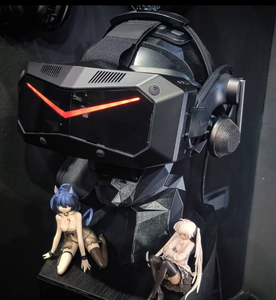 Casque VR 4K, lunettes de réalité virtuelle avec manettes, films 3D, jeux, simulateur de course, simulateur de vol A320, écran >80 pouces - Product Image 5