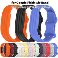 Correa Deportiva de Silicona con Cierre Colorido para Relojes Inteligentes Google Fitbit Air, para Hombres y Mujeres