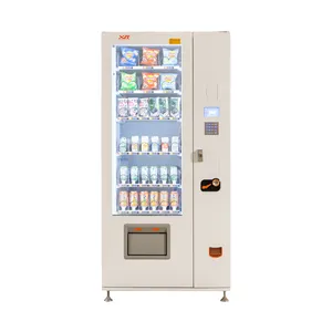 XY Mini Slim Small Combo Refrigerated little Vending Machine For Sale Snacks Drinks Beverages