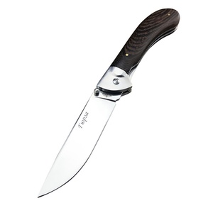 Cuchillo Plegable de Alta Dureza para Exteriores, Herramienta EDC para Exteriores, Mango de Madera, Equipo de Supervivencia para Montañismo - Product Image 1
