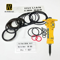 Kit de joints pour marteau hydraulique SB300, vente en gros d'usine, pour accessoires d'excavatrice, pièces de machines de construction