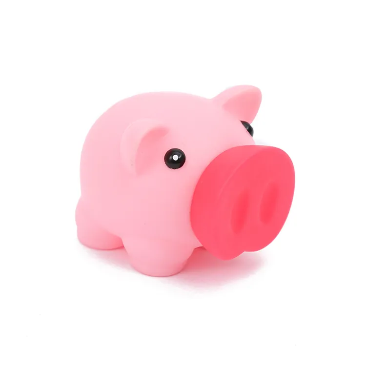 Hucha de plástico con forma de cerdo y elefante para niños, alcancía de almacenamiento de monedas irrompible, Promoción, venta al por mayor