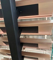 Escalier en chêne massif VIKO à monopoutre avec garde-corps en verre, design minimaliste moderne pour villa, escalier en bois sur mesure pour intérieur