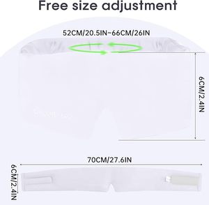 Mascherina per Dormire 3D in Bambù, MOQ da 100 Pezzi, Design a Pressione Zero per Chi Dorme di Lato e Uso Notturno - Product Image 4