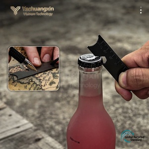 Allume-feu portable léger pour l'extérieur avec manche en bois, outil de survie multifonctionnel pour le camping, la randonnée et l'utilisation en milieu sauvage - Product Image 2