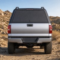 Hochfeste Hardtop-LKW-Abdeckung aus Fiberglas mit Aluminiumstruktur für Pickup-Ladeflächen und hohe Ladevolumen