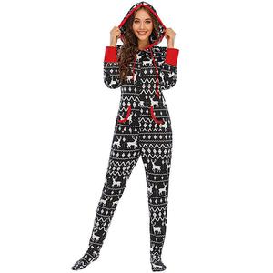 Venta al por mayor de Navidad a juego familia Onesie pijamas ropa de dormir <span class=keywords><strong>invierno</strong></span> adulto chico pijamas <span class=keywords><strong>2023</strong></span> - Product Image 6